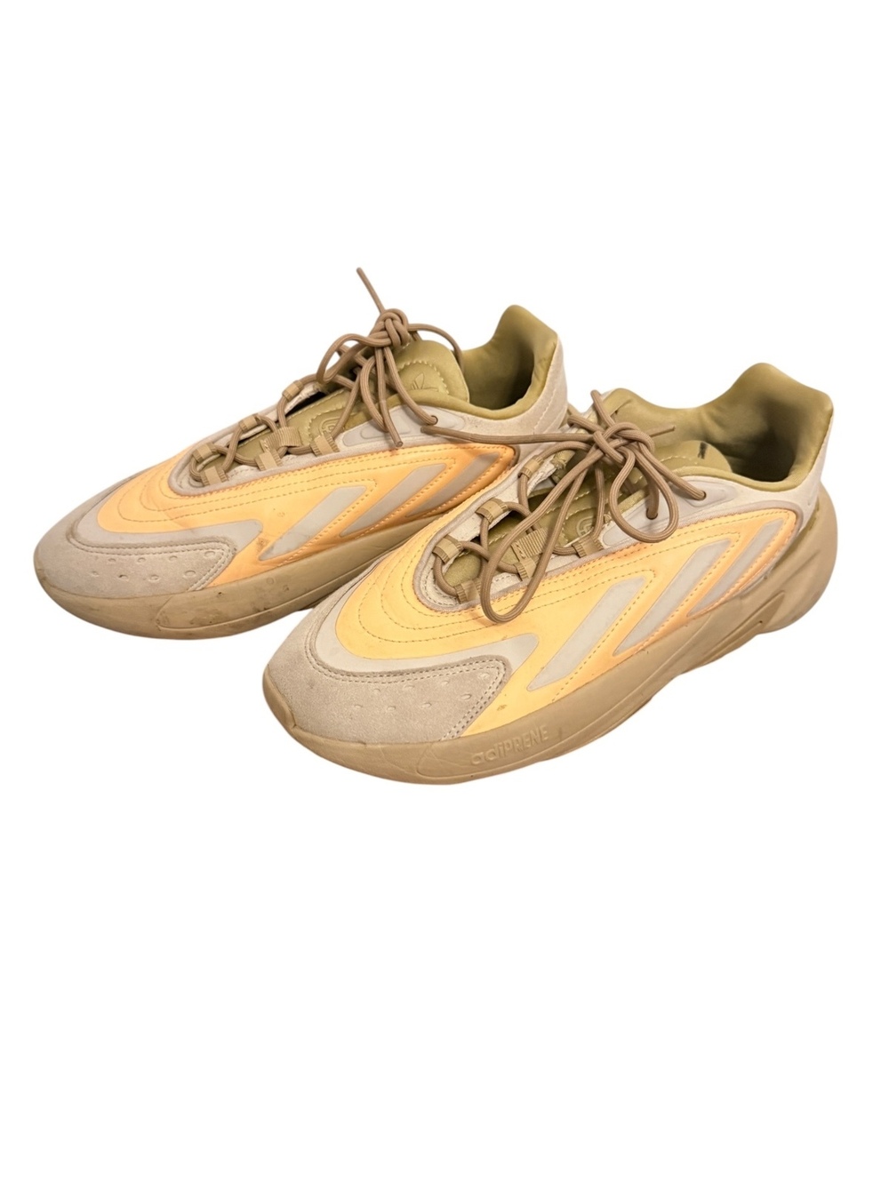 Adidas Originals Ozelia Tan Orange Sneakers Men’s US 7 Women’s 8.5 EU 40 Casual